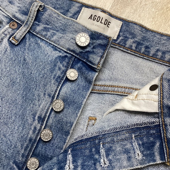 AGOLDE Riley High Rise Straight Crop - Picture 8 of 10